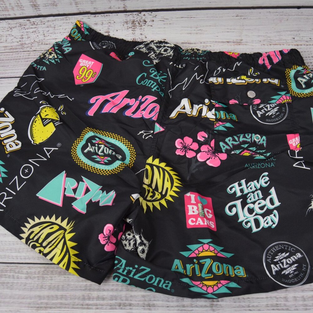 BATHER Arizona Sweet Tea Swim Trunks Mens Size 2XL XXL 2X NWT - Picture 2 of 14